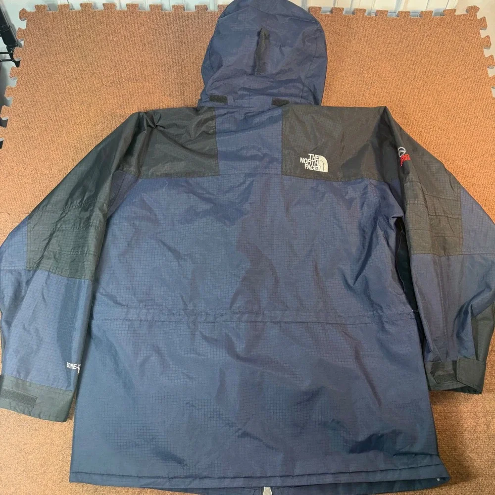 The North Face Summit Series Gore-Tex XCR Jacket Mens Navy Blue Black Shell L/XL
